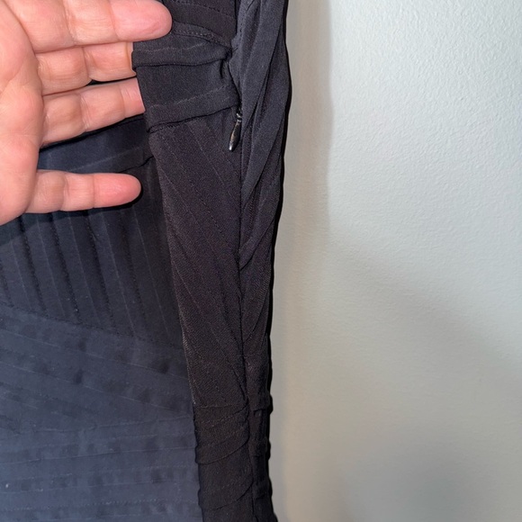 Calvin‎ Klein Women’s Black Dress Stretchy Hidden Zipper on Side Size 14 - Picture 5 of 5